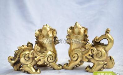 批發(fā)純黃銅招財飛貔貅擺件 鎮(zhèn)宅化煞的吉祥工藝品，家居與商業(yè)風(fēng)水之選